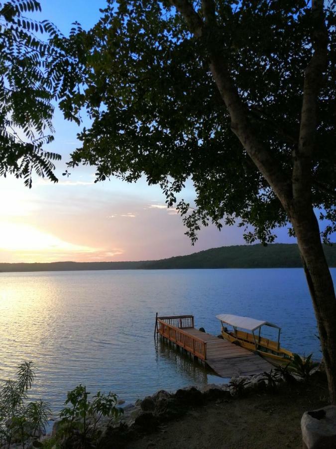 Ecolodge El Sombrero Laguna Yaxha Exteriér fotografie