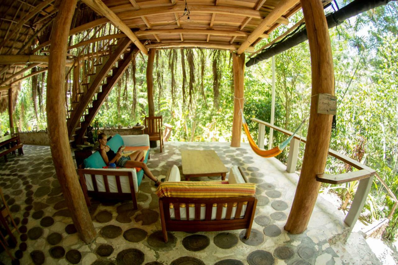 Ecolodge El Sombrero Laguna Yaxha Exteriér fotografie